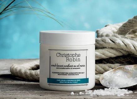 Christophe Robin cleansing purifying scrub with sea salt Christophe Robin 海鹽舒緩頭皮潔淨霜 去屑控油洗髮膏 250ml