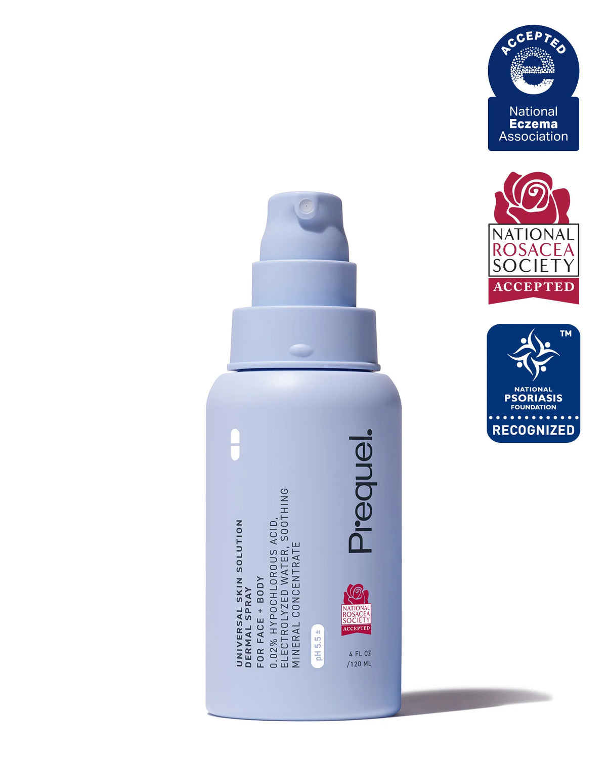 Prequel Hypochlorous Acid Spray HOCL Facial Mist 次氯酸噴霧爽膚水 DERMAL SPRAY FOR FACE + BODY