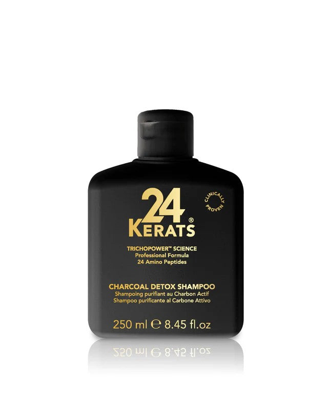 章小蕙推薦 24Kerats 活性碳排毒洗髮水 250ml Charcoal Detox Shampoo