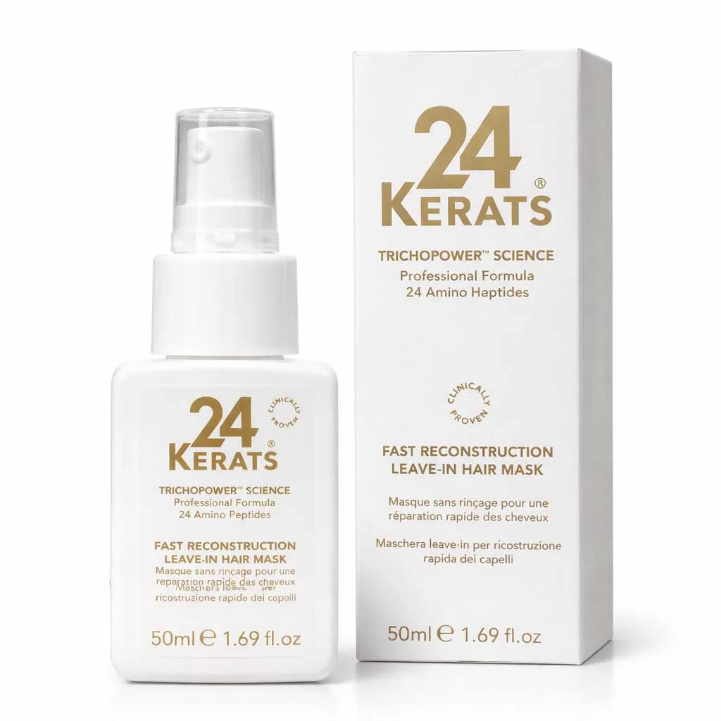 章小蕙推薦 24Kerats 快速重建修復免洗髮膜 50ml Fast Reconstruction Leave-In Hair Mask