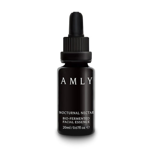 AMLY 夜間賦活花密肌底抗衰老精華 20ml 修護緊緻收毛孔抗炎 生物發酵蘋果酒醋精華