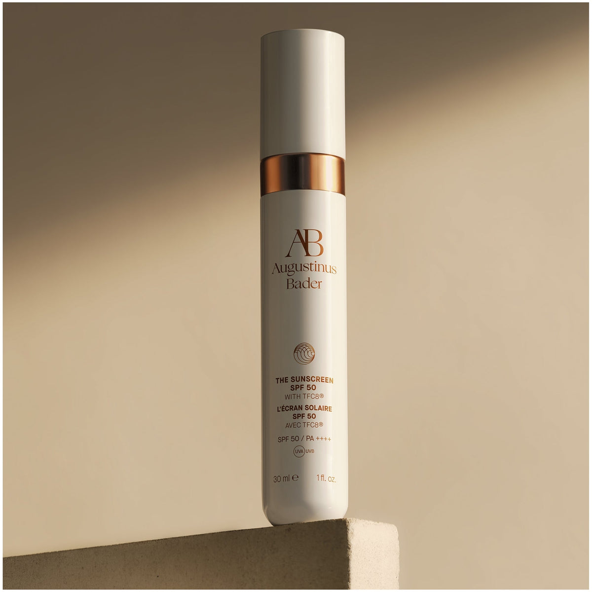 Augustinus Bader The Sunscreen SPF50 PA++++ 30ml 賦能生機超強防曬霜 輕盈廣譜防曬霜