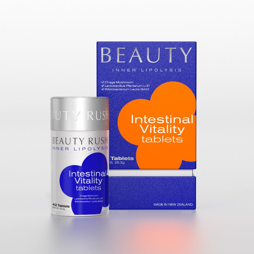 新西蘭Beauty Rush 排濁片 42粒/瓶 擊退頑固肚腩胃腩 降低體脂