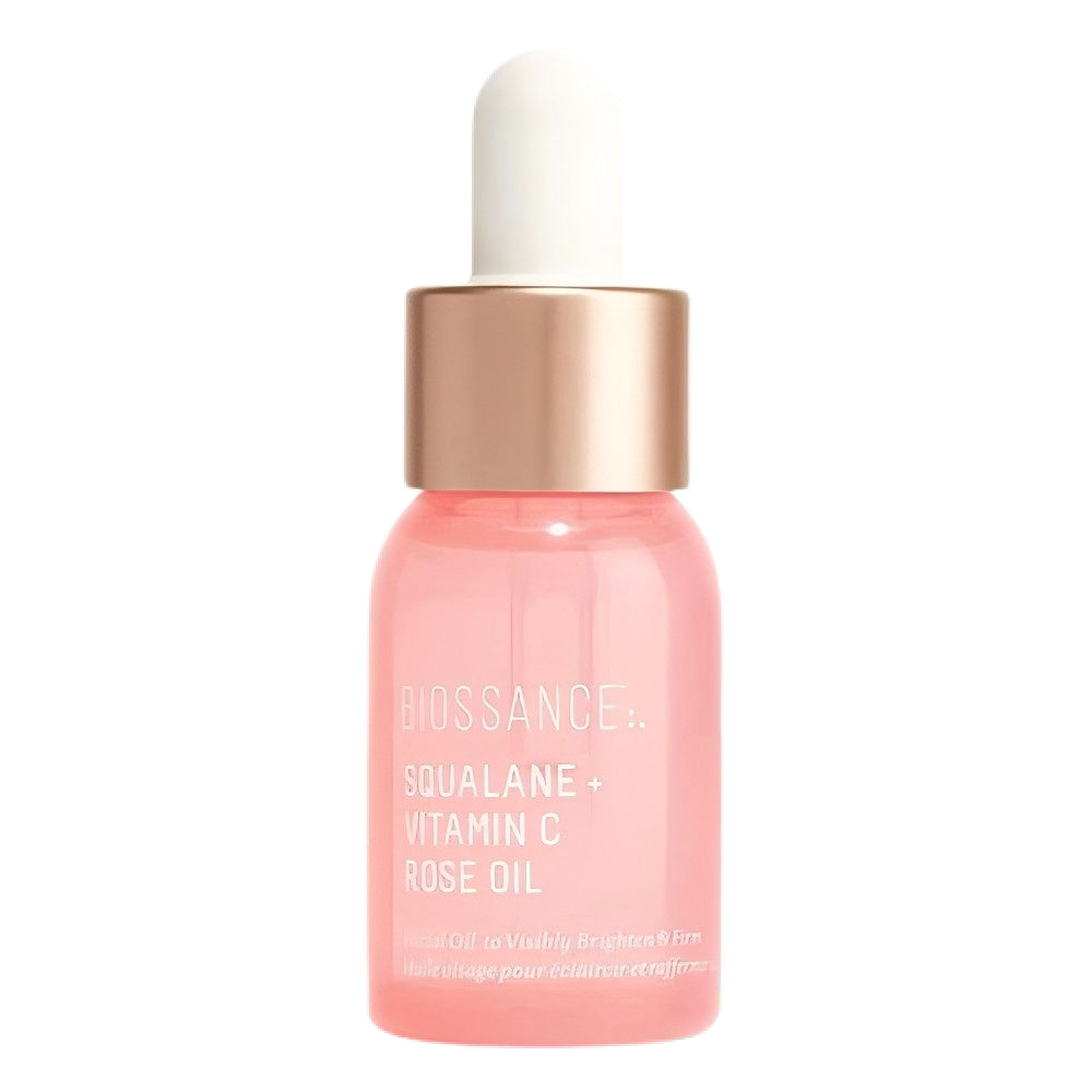 章小蕙推薦 Biossance 角鯊烷VC玫瑰精華油12ml 旅行裝 Biossance SQUALANE+ VITAMIN C ROSE OIL 12ml travel Size養膚緊致保濕水潤淡紋舒緩修護