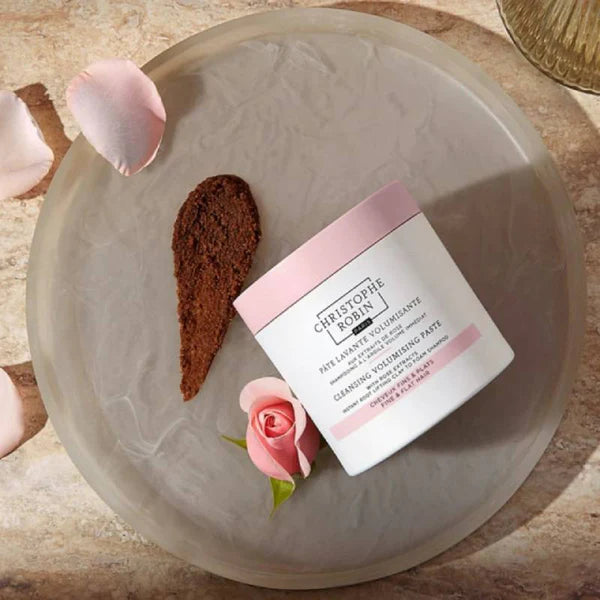 Christophe Robin Cleansing Volumizing Paste with Rose Extracts 250ml 玫瑰豐盈淨化髮泥 深層清潔 強韌豐盈