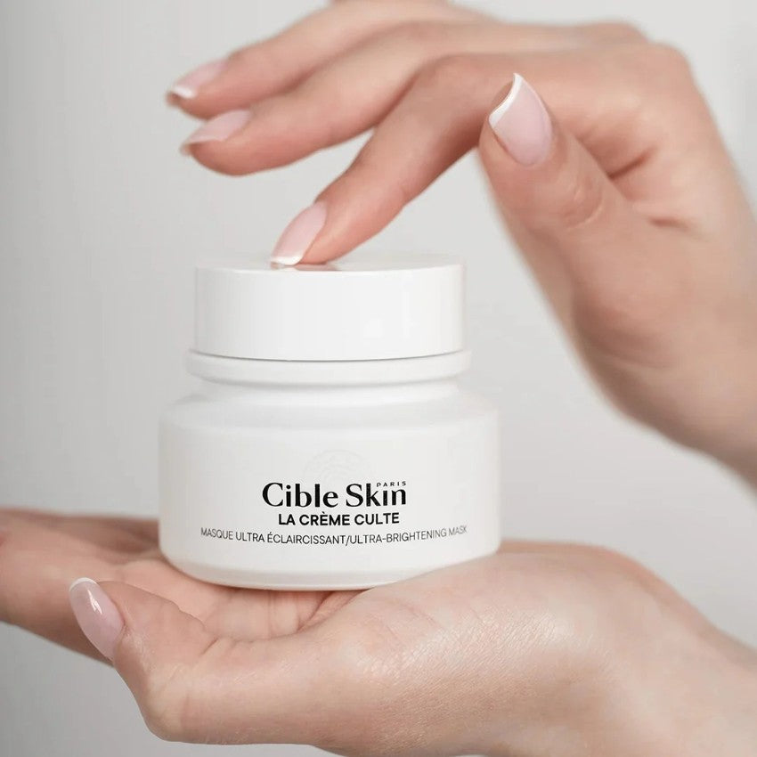 法國 悉源地 Cible Skin 聖光超嫩面膜50ml La Creme Culte 淨透煥白聖光面膜 急救抗氧塗抹 董潔 奚梦瑶 章小蕙 許凱推薦