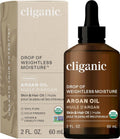 Cliganic USDA 有機冷壓摩洛哥堅果油 基底油 頭髮、臉部和皮膚滋潤修護 Organic Argan Oil 60ml