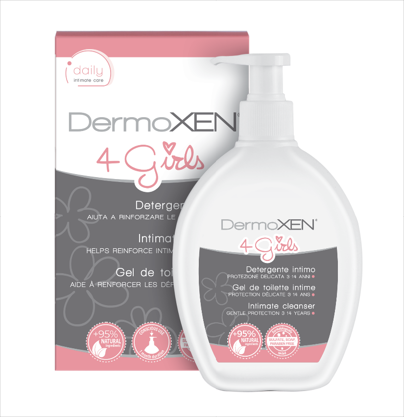 DermoXEN 4 GIRLS 多美森女性私密清潔 活力少女護理液200ml