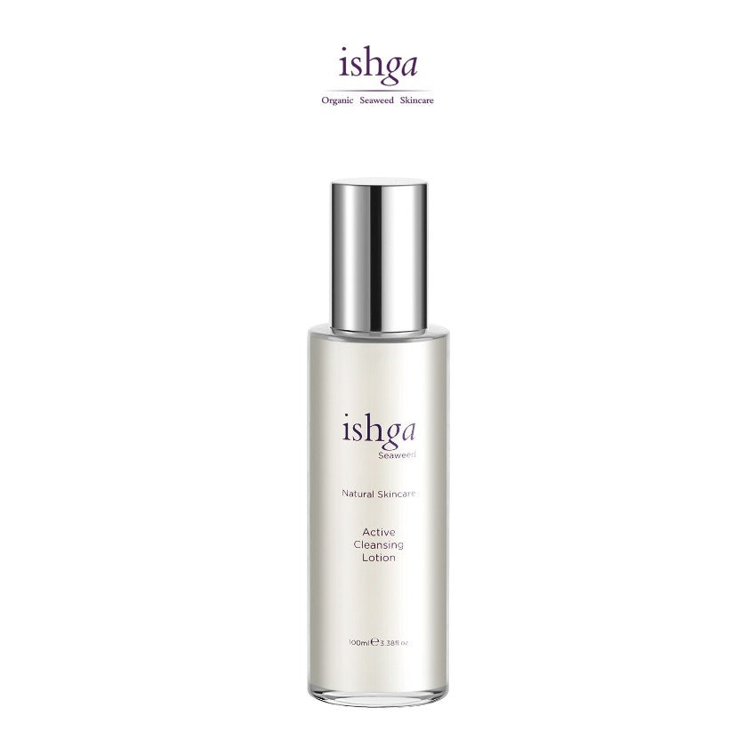 ishga 有機海草潔面100ml ishga Seaweed Active Cleansing Lotion