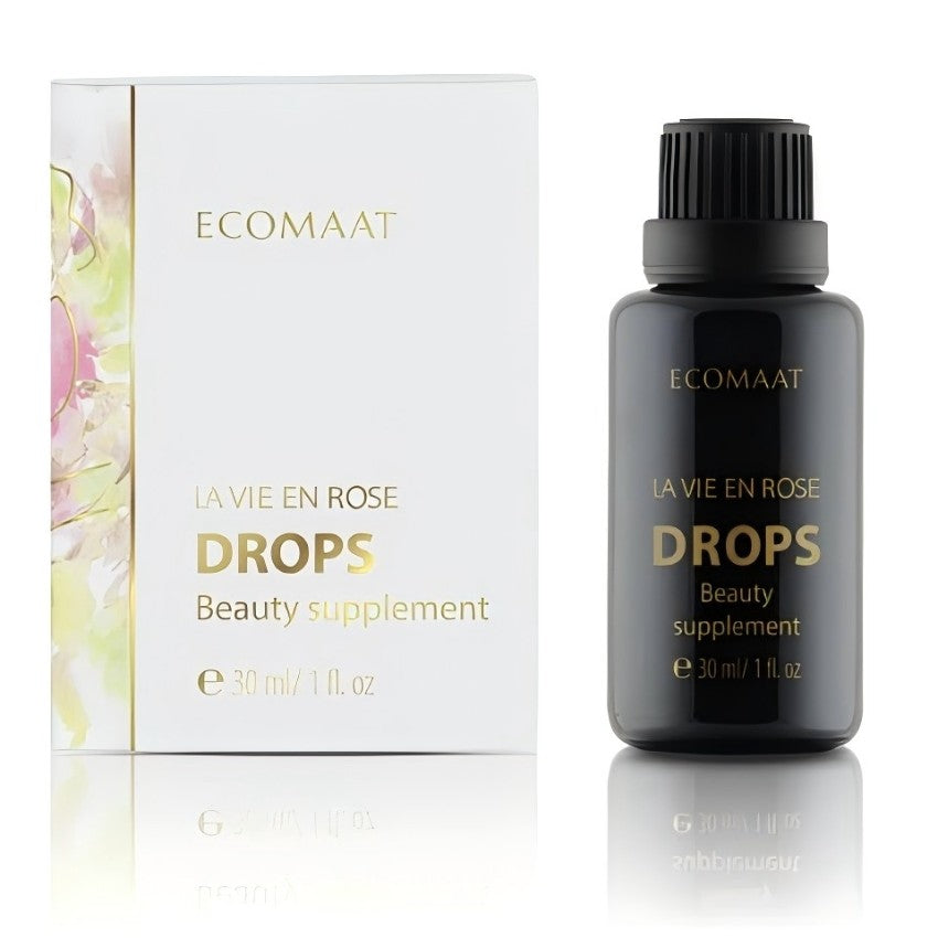 ECOMAAT 玫瑰濃縮活顏花露 50ml ECOMAAT Rose Drops Beauty Supplement 章小蕙 喝了30年的內服 超難買