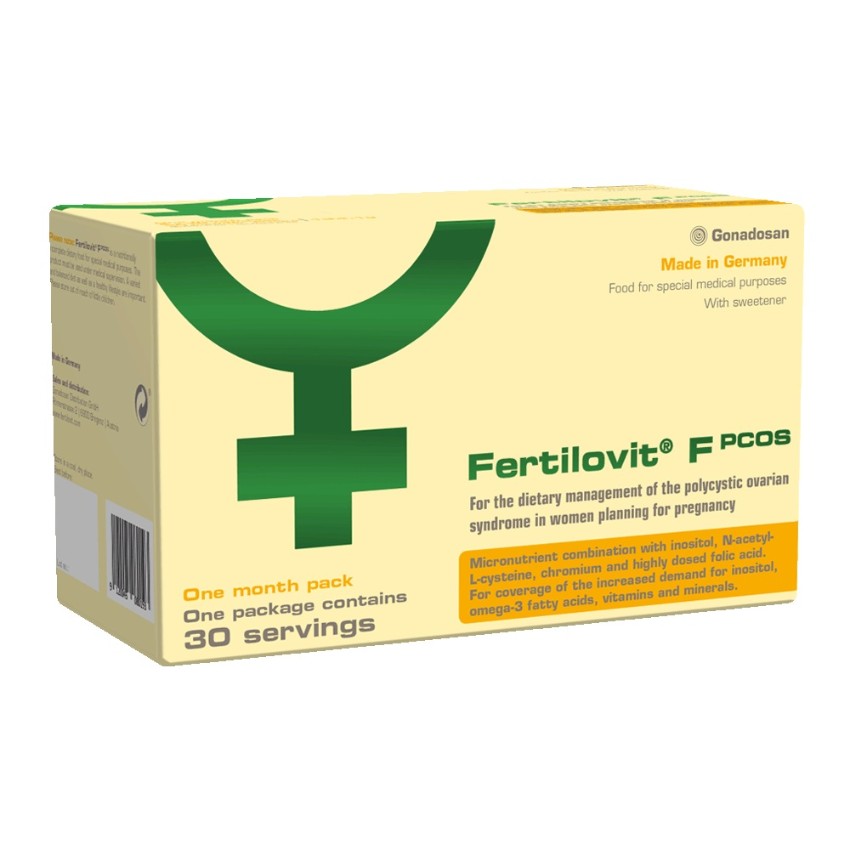 Fertilovit F PCOS 備孕女性內分泌代謝管理 多囊性卵巢30天份量
