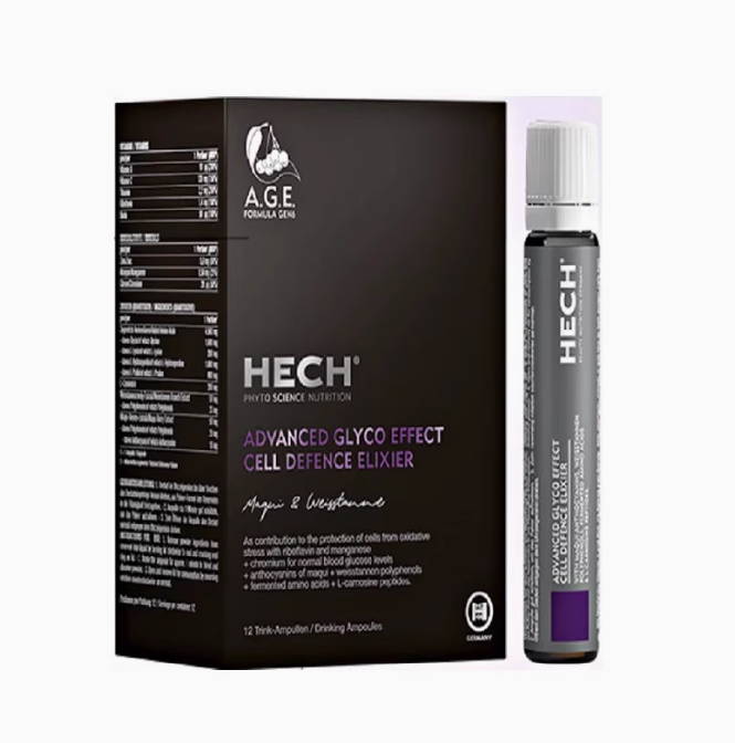 HECH赫熙 第6代專利抗糖飲 AGE抗糖口服飲 抵禦糖化 內服阻斷控糖 淡紋護膚12支