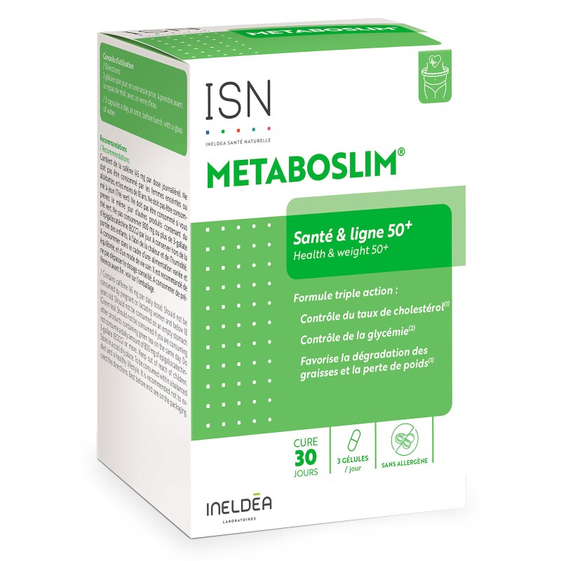 ISN Metaboslim 口服控糖方案 中老年血糖平衡健康 調整代謝減輕體重 控制三高 天然胰島素