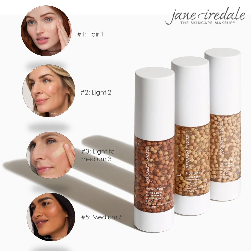 Jane Iredale HydroPure Tinted Serum水凝抗皺調色精華 (去黃) 素顏妝前打底