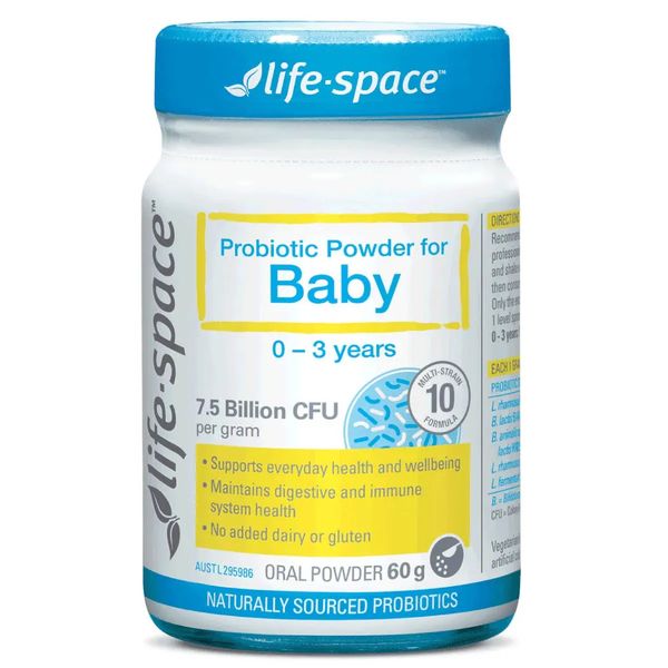 澳洲Life Space 嬰兒益生菌粉 (0至3歲) 60克