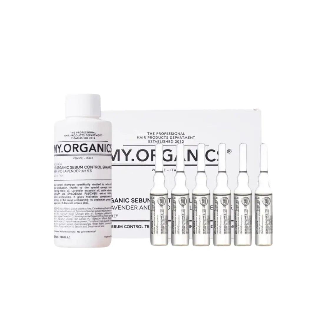 章小蕙My Organics 皮脂調理安瓶6*6ml 洗髮水100ml MY ORGANICS The Organic Sebum Control Elixir With Shampoo