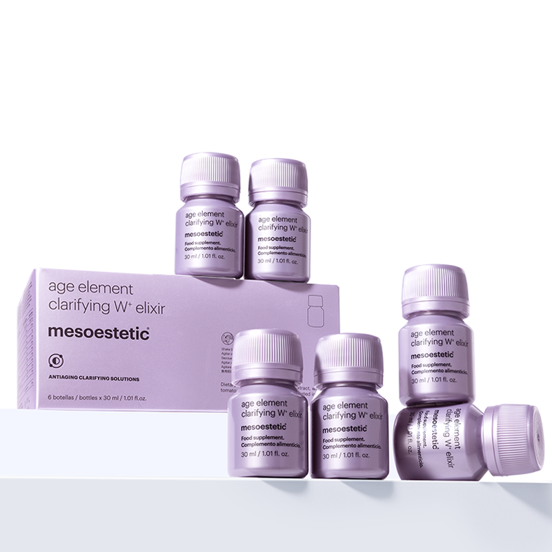 MESOESTETIC美斯蒂克 Age Element 第二代無瑕美白飲品亮白飲2.0 抗糖控糖 6瓶X30ml 升級版 張馨予 李湘 虞書欣 伊能靜 明星同款