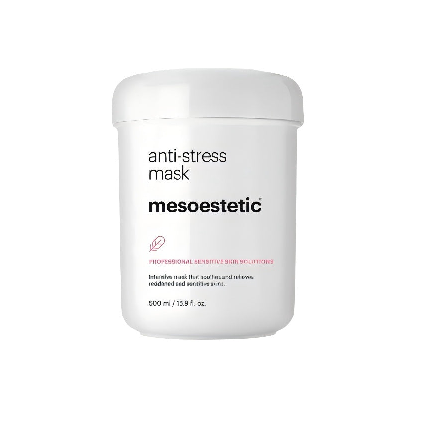 MESOESTETIC美斯蒂克 紅色 抗炎舒緩敏感肌膚面膜 院裝 Mesoestetic Anti-Stress Mask 500ml