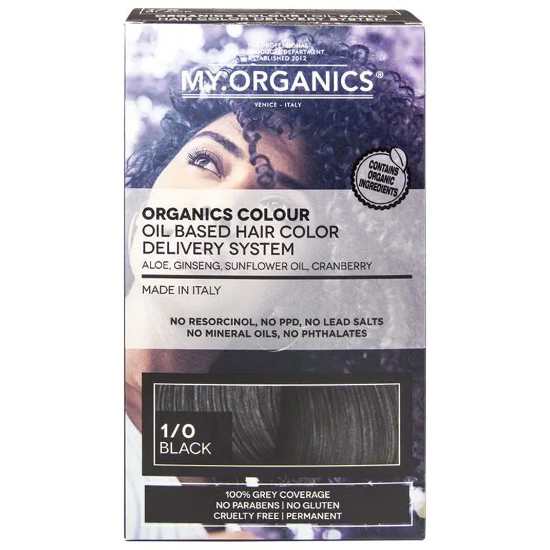 My Organics Organic Hair Colour  My.Organics 天然有機染髮劑 遮蓋白髮 無刺鼻氣味 不傷頭皮