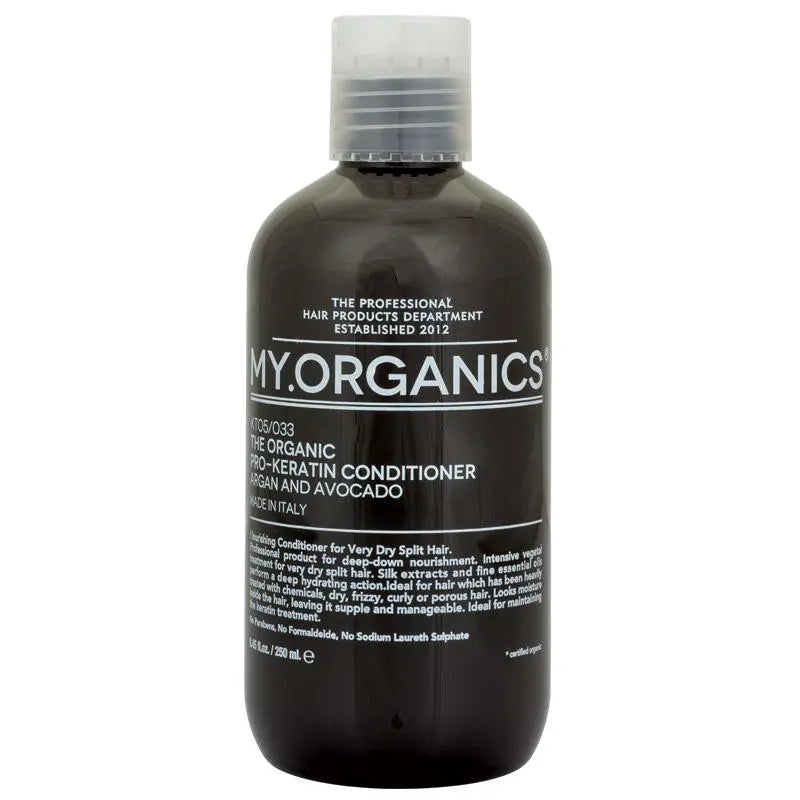 My Organics Pro-Keratin Shampoo/Conditioner with Argan & Avocado 角蛋白強韌有機洗髮露/護髮素250ml