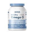 NYO3 85% Omega-3 高純度深海魚油丸軟膠囊 60粒(有益心臟、護眼、血管健康)