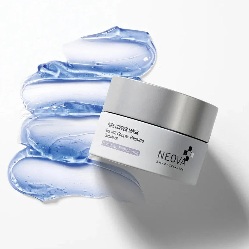 美國NEOVA COPPER MASK 50ml 藍銅勝肽修護面膜 舒緩敏感淡化痘印紅血絲