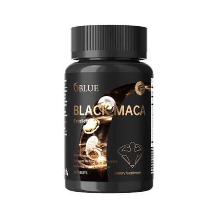 OBLUE 歐林蘭 大魔王MAX瑪卡片60粒 30歲+ 活力牡蠣滋補釋放男性功能 Black Maca Excellence Premium Supplement for Men