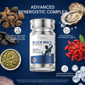 OBLUE 大魔王 瑪卡片活力牡蠣滋補釋放功能 20-30歲 成人男性營養Black Maca Men Activation Supplement