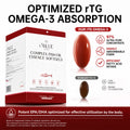OBLUE 小紅盾複合魚油精華軟膠囊60粒 97%rTG 雙效守護美麗 高純度Omega3 去痘養膚養髮