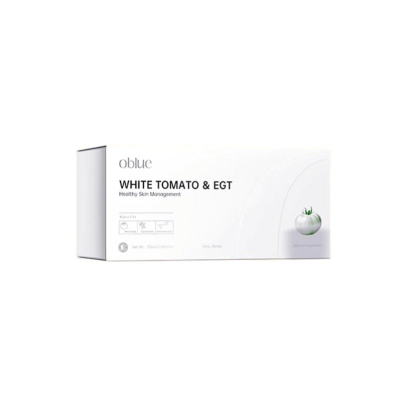 Oblue 歐林蘭冰白番茄+麥角硫因 美白飲 15mlx21瓶 美白提拉禦齡 OBLUE White Tomato EGT