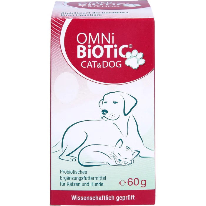 OMNi-BiOTiC Cat &Dog 貓狗 專用益生菌營養補充60g 寵物消化不良