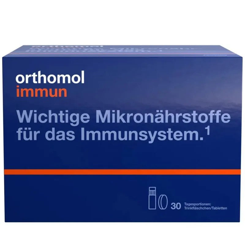 章小蕙推薦Orthomol Immun 奧適寶 增強體質 維C提高免疫力 男女適合 複合維生素30天