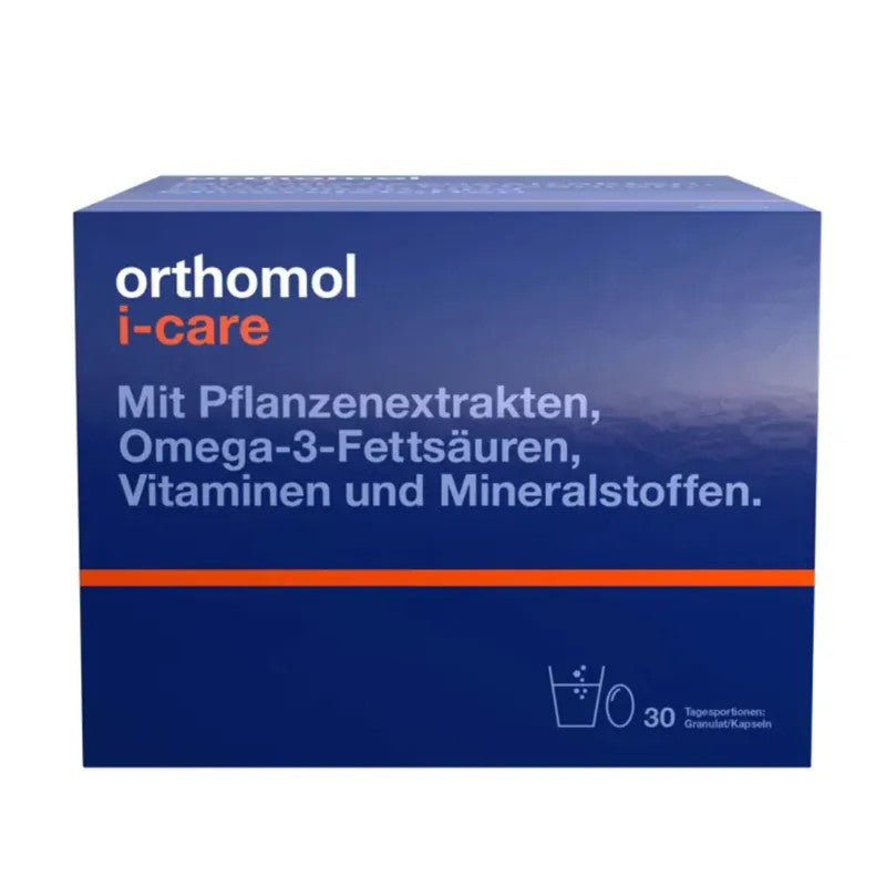 章小蕙推薦Orthomol i-Care 德國奧適寶 手術後/化療/免疫力 綜合營養素30天份量