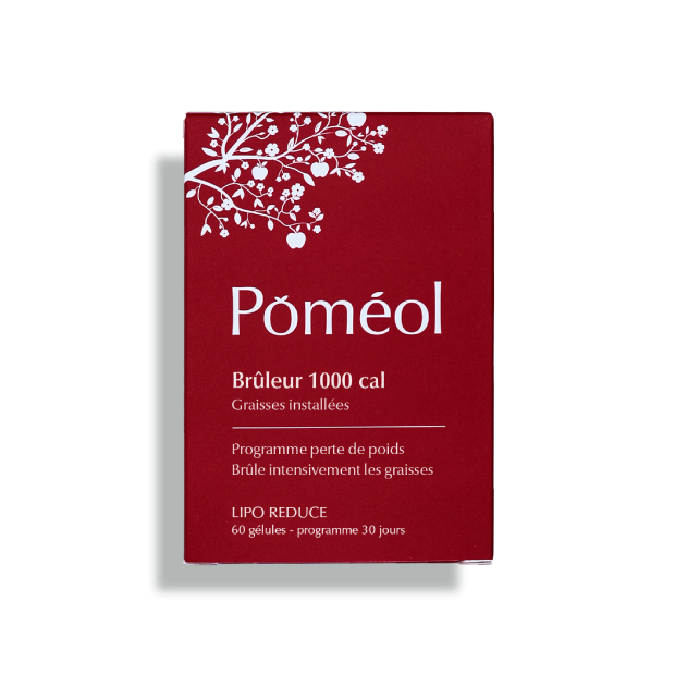 章小蕙推薦Pomeol 千卡能量管理膠囊60粒 超強脂肪和卡路里燃燒器1個月 正品原裝正貨
