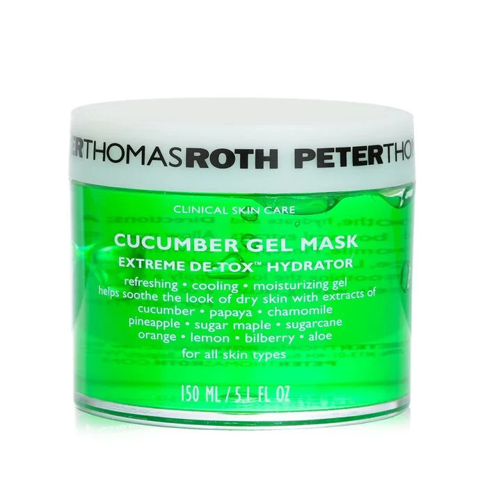 優惠!PTR 青瓜凝膠面膜150g Peter Thomas Roth Cucumber Gel Masque 150g 全新盒裝包裝