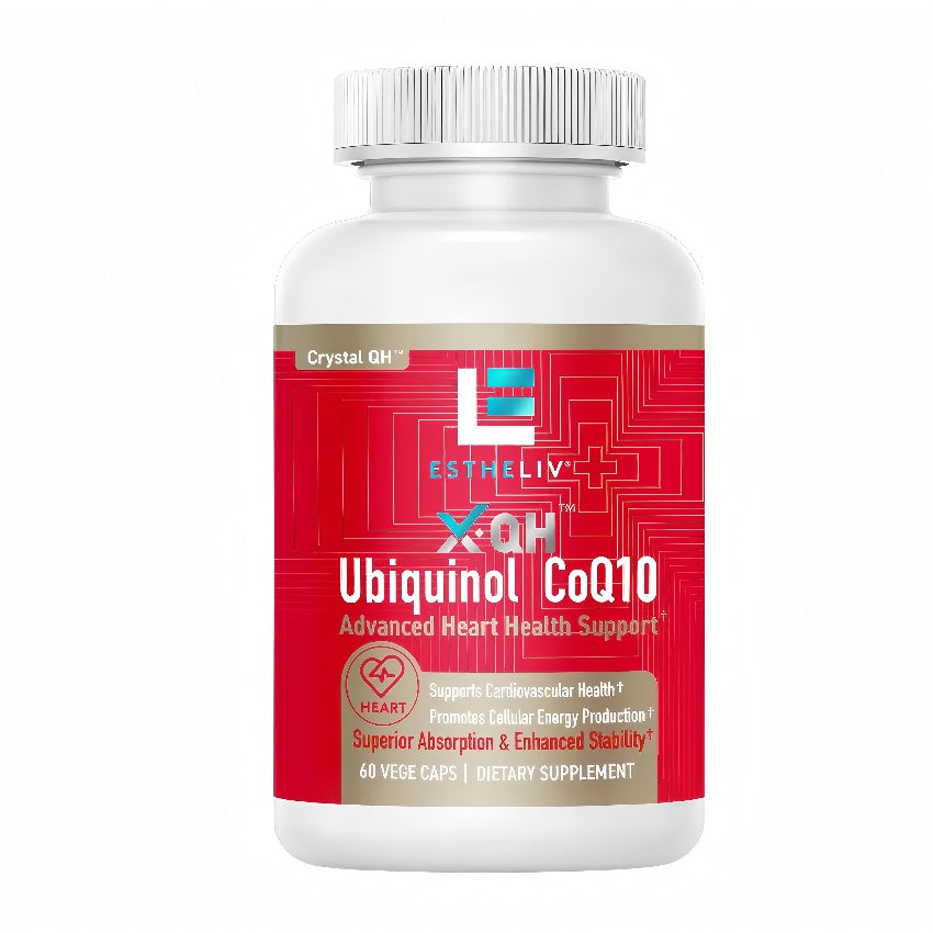美國 ESTHELIV研生之力 還原型輔酶coq10泛醇護心肌 膠囊