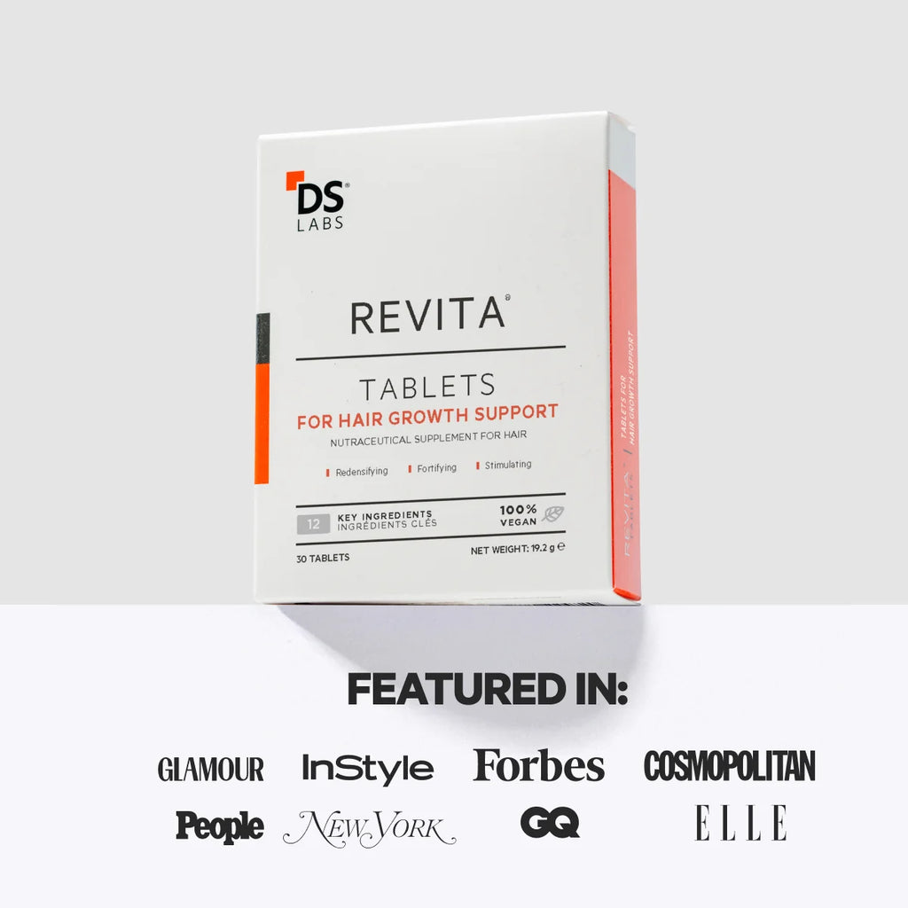 DS Laboratories Revita Tablets Hair Growth Supplement 口服生髮防脫髮營養補充品 3o粒 毛囊營養 對抗荷爾蒙壓力減少掉髮