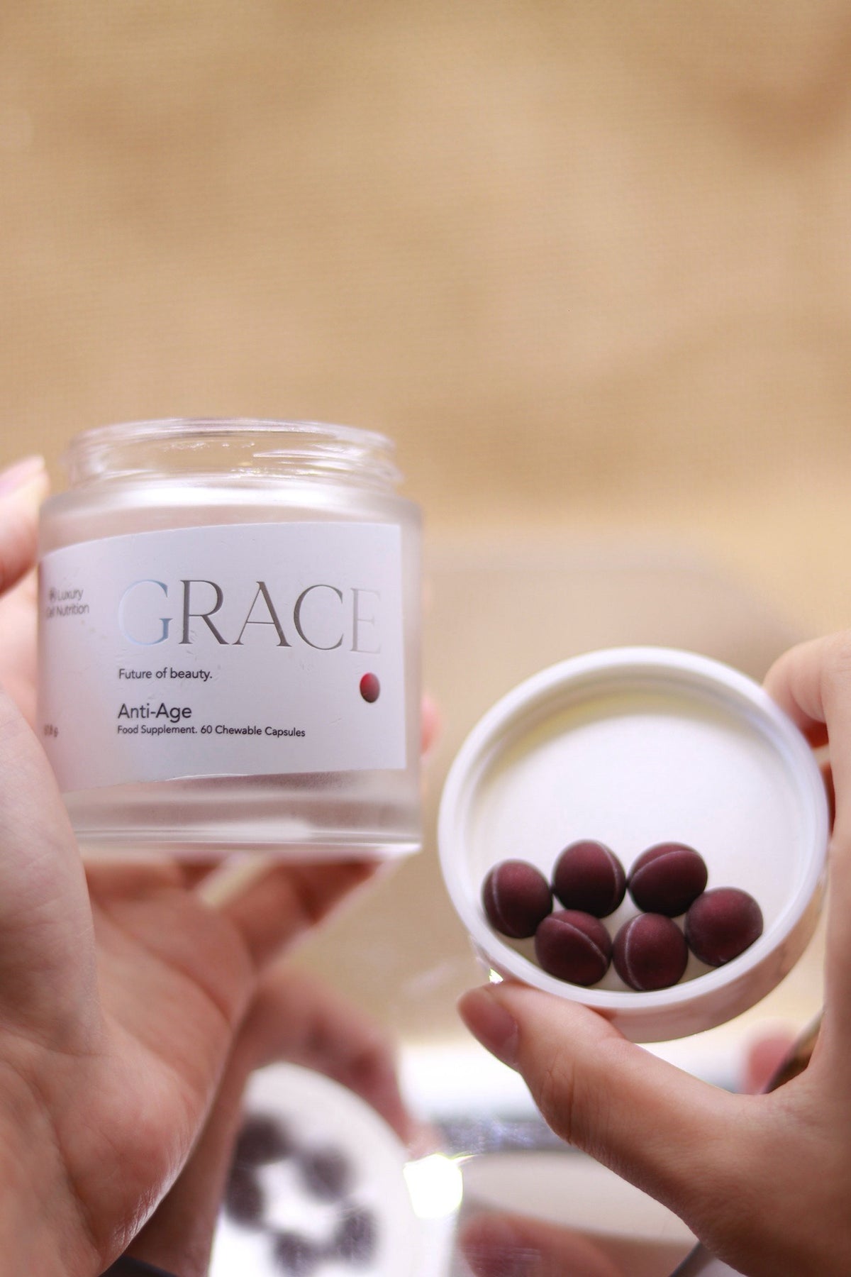 瑞士 ROIMONT瑞因曼GRACE奢膚丸緊致輪廓亮白皮膚60粒