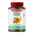 法國SUPERDIET Omega3 DHA EPA野生魚油膠囊 120粒