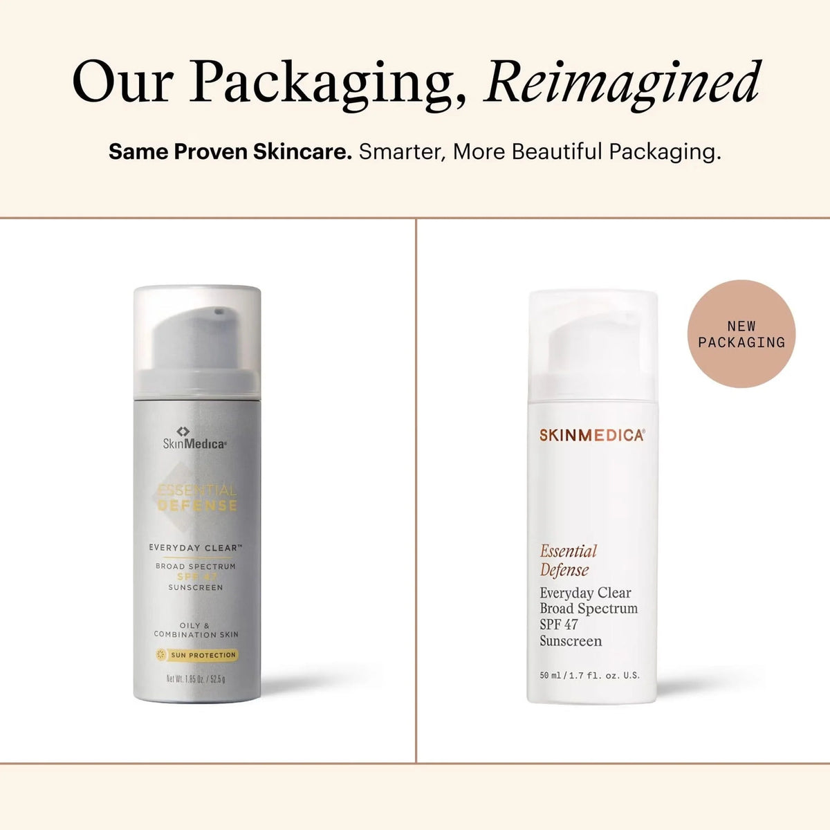 SkinMedica Essential Defense Mineral Shield Broad Spectrum SPF 32 Tinted 物理有色防曬霜 敏感肌醫美療程後