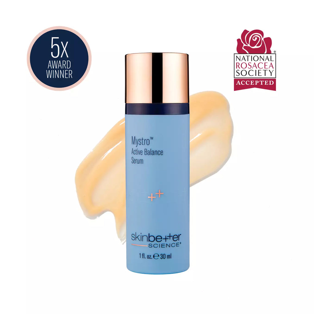 Skinbetter Science Mystro Active Balance Serum 平衡精華液 15ml/30ml/50ml 改善泛紅、膚色不均、暗沉、粗糙紋理及毛孔粗大