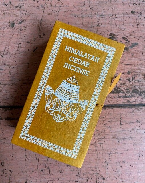 Stupa Himalayan Cedar Box Incense Stupa 喜馬拉雅雪松 盒裝線香 40支