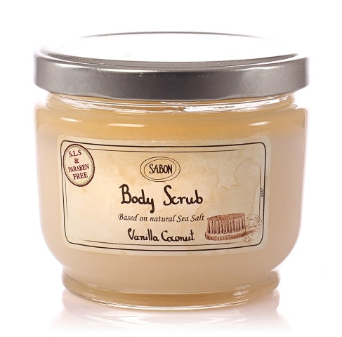 Sabon BODY SCRUB VANILLA COCONUT Sabon 身體磨砂膏 香草椰子 600g