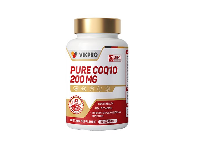 德國VIKpro PURE 高含量輔酶Q10 200毫克