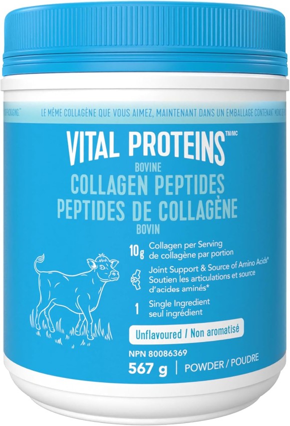 Vital Proteins 純淨無味小分子膠原蛋白肽 Unflavoured Collagen Peptides 567g 美國最暢銷