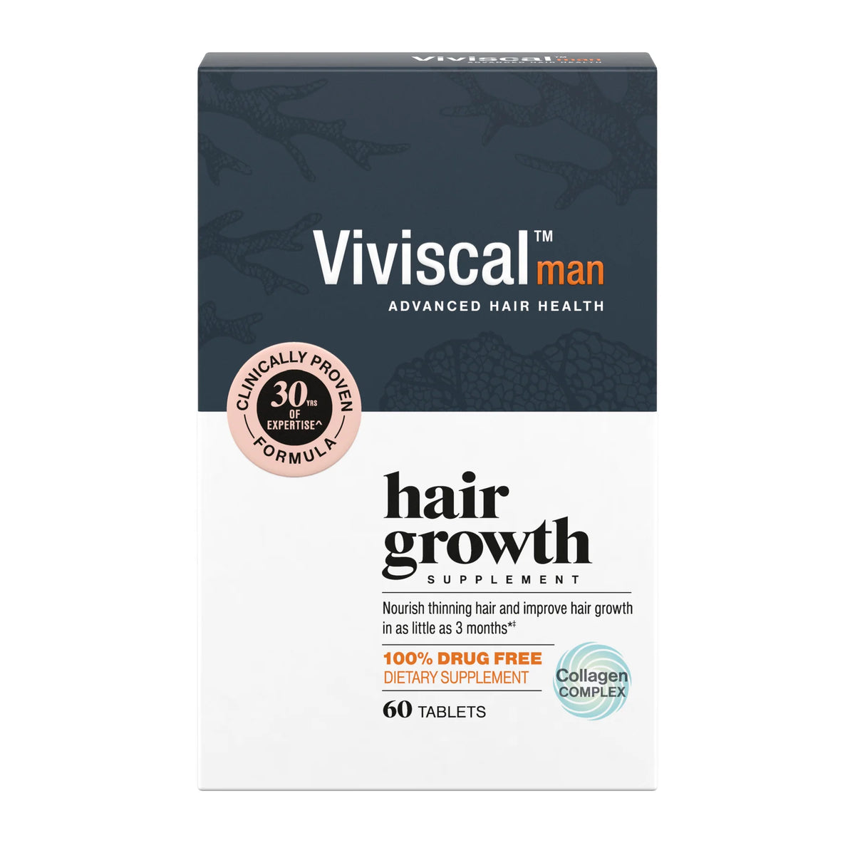 Viviscal Man Hair Growth Supplements 男用頭髮生長營養補充 防脫髮生髮膠囊