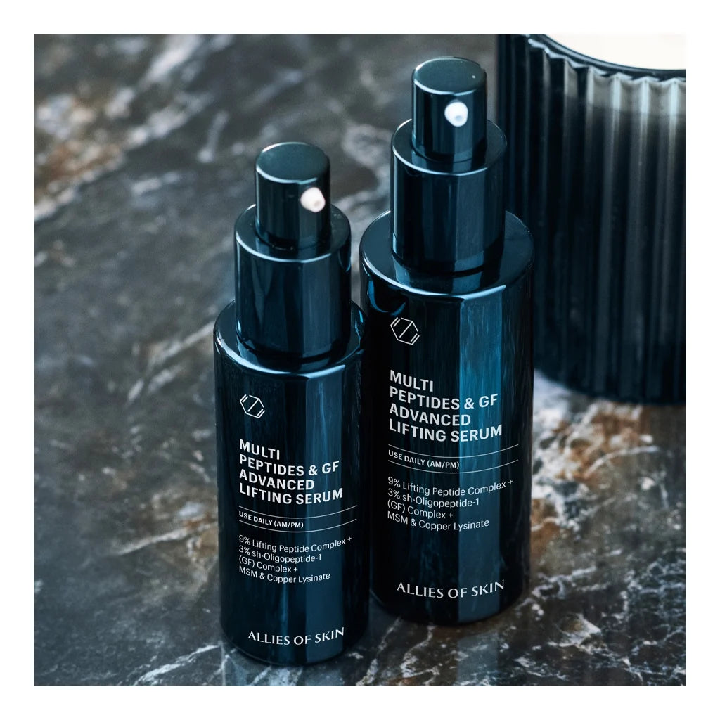 Allies of Skin Multi Peptides & GF Advanced Lifting Serum 30ml 多重勝肽與生長因子 高效能抗老緊緻精華 肌膚彈性 緊緻輪廓減少細紋