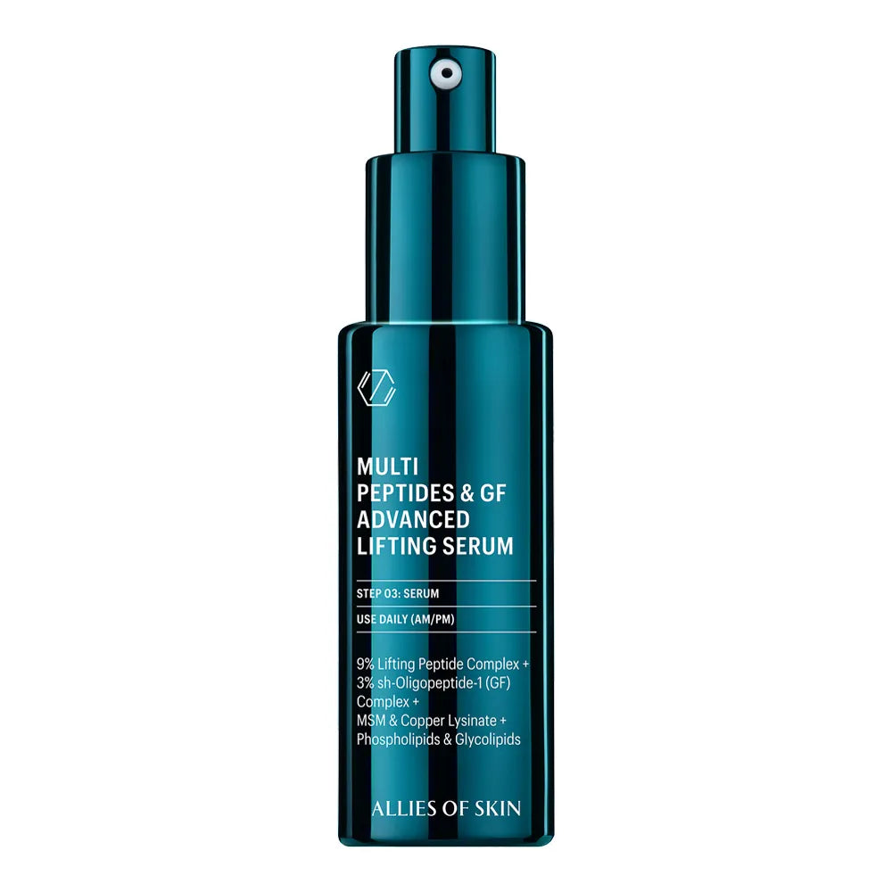Allies of Skin Multi Peptides & GF Advanced Lifting Serum 30ml 多重勝肽與生長因子 高效能抗老緊緻精華 肌膚彈性 緊緻輪廓減少細紋