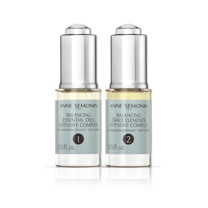 法國Anne Semonin安賽夢 密集平衡雙生精華組15ml+15ml 平衡菌群淨化肌底 Balancing Intensive Complex