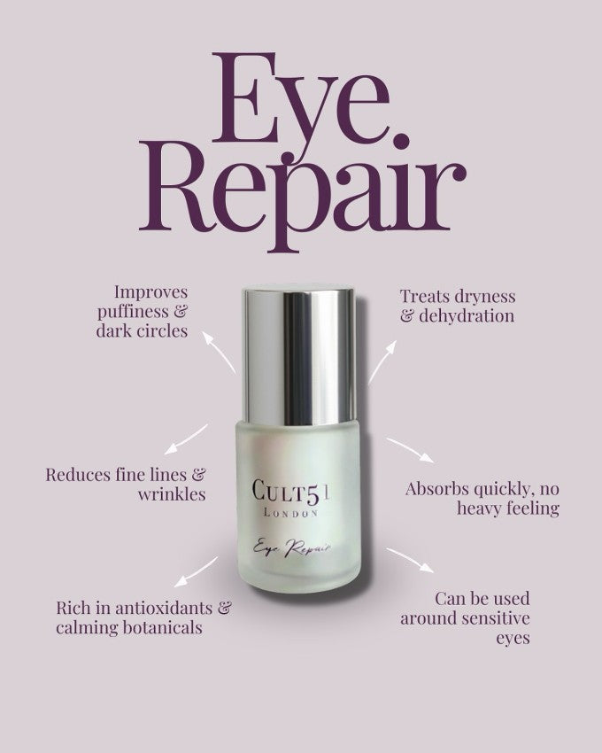新版 Cult51 Cult 51 Eye Repair Cult51 修復眼霜 15ml 3D蛋白線奇蹟眼霜